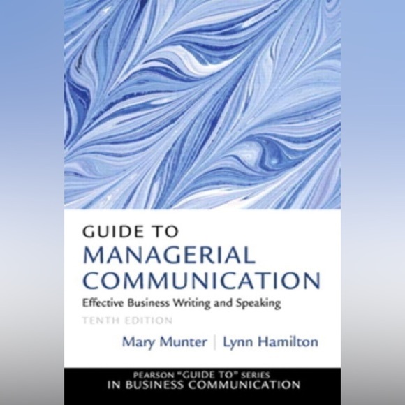 Guide to Managerial Communication by Mary Munter - Picture 1 of 6